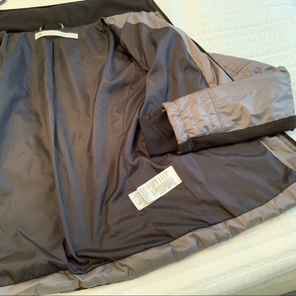 BLANC NOIR Moto Mesh Jackets Windbreaker Grey Black Size S - Picture 7 of 8